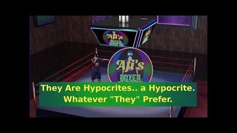 Skeptic Generation Suffers from Projection, Vi Slides down a Slope of Hypocrisy. Afi's Boxer Shorts