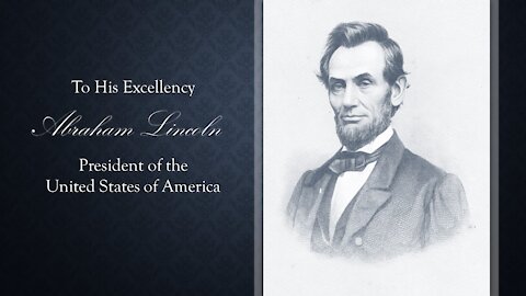 Address from the Manchester Union & Emancipation Society to Abraham Lincoln