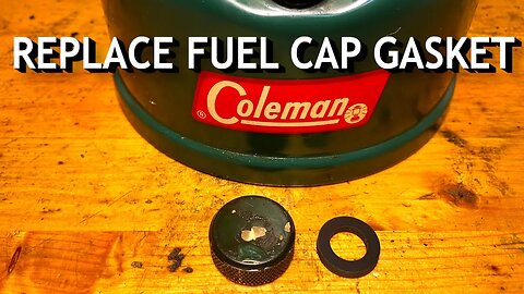 Coleman One-Piece Cap Gasket Replacement