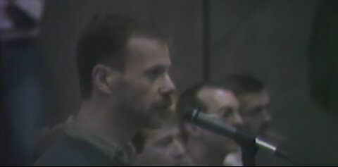 Gaëtan Dugas Speaks At 1983 AIDs Forum