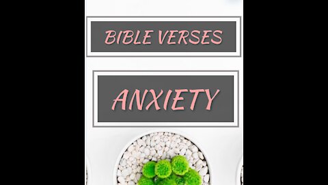 6 Bible verses for ANXIETY PART 6 /scriptures for anxiety and fear//Bible anxiety and worry