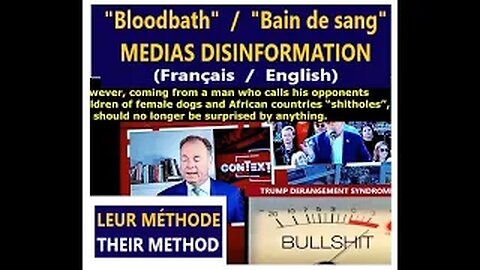 (ENG._Fran) "Bloodbath" _ Medias disinformation LIVE _ Sur le fait _ TVA/LCN/CNN