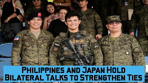 Philippines and Japan Hold Bilateral Talks to Strengthen Defense Ties #japan #philippines