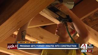 KS program helps former inmates in construction