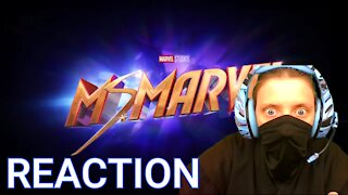 First Time Ms Marvel Trailer Reaction "We Are Comics"