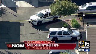 Infant reportedly abducted from Chandler park found dead in mother's apartment