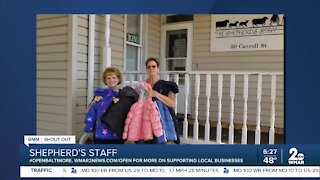Shepherd's Staff in Westminster collecting coats for people in need