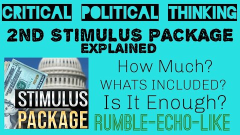 New Stimulus Bill EXPLAINED What's included, How Much are Individual Checks, Unemployment, & More!