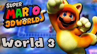 Super Mario 3D World - World 3 Walkthrough (Nintendo Switch)