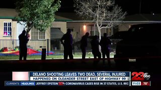 Delano Shooting leaves two dead and several injured off of Oleander St.