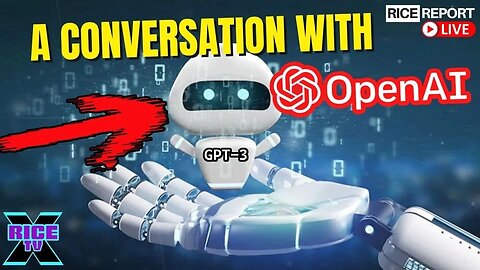 A LIVE Conversation With #OpenAI #ChatGPT