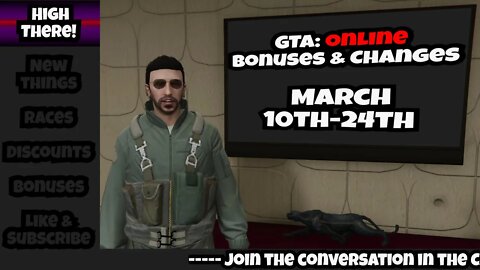 "Hangers & Flight School" GTA Online News March 10th-24th, 2022 | GTA V