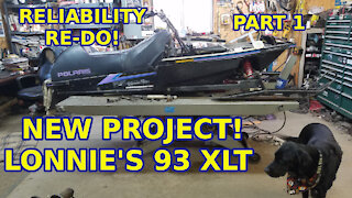 1993 Polaris XLT Ressurection: Tear Down