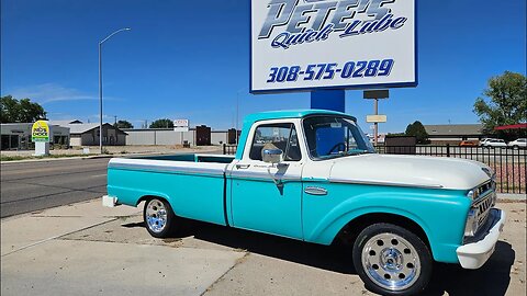 1965 F100 "F-un Hundred": Let's git R runnin!