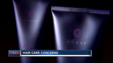 Consumers say Monat hair care products causing loss of hair, rashes