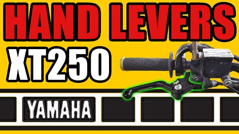 Yamaha XT250 Serow Hand Lever Replacement