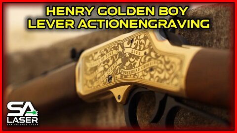 Henry Golden Boy lever action Engraving