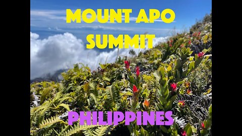 Mount Apo Sunrise Boulder Face and Summit Hike - Mindanao Philippines