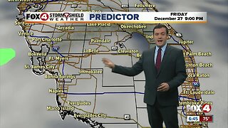 Forecast: Temps stay warm as we head in to the weekend with low rain chances