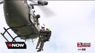 National Guard and Task Force One train at Camp Ashland