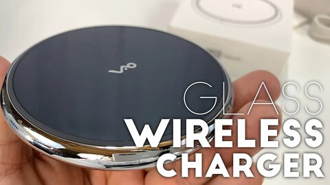 This is the Most Beautiful Wireless Phone Charger - The Vebach Dubhe1 Qi Charging Pad Review