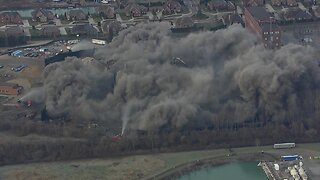 Demolition of DTE Conners Creek plant