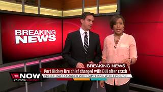 Port Richey fire chief charged with DUI after crash