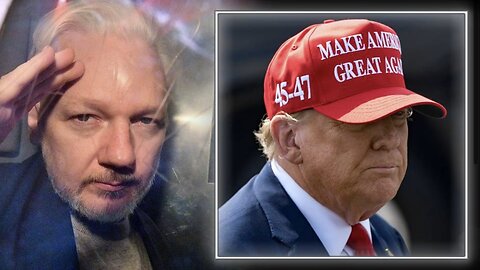 Trump Would Likely Steal Political Victory From a Desperate Biden "Considering Pardoning Julian Assange" by PROMISING to Pardon Julian Assange!