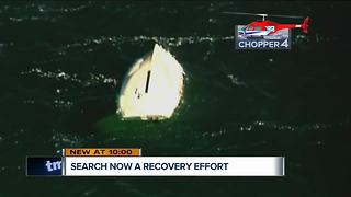 Search for missing boater now a recovery mission