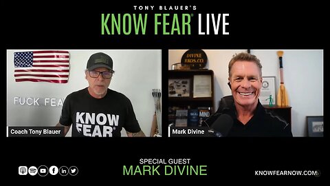 KNOW FEAR® LIVE: Mark Divine