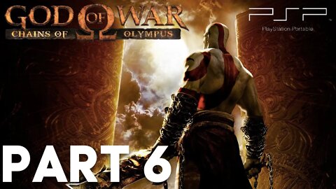 God of War: Chains of Olympus Walkthrough Gameplay Part 6 | PSP, PSTV (No Commentary Gaming) ENDING