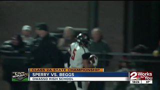Sperry defeats Beggs, 35-14 to claim Class 2A State Championship