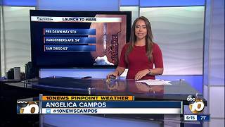 10News Pinpoint Weather with Meteorologist Angelica Campos