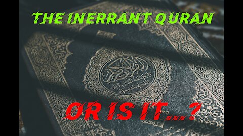 Are there mistakes in the quran?