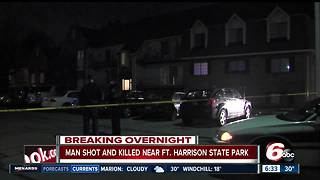 Person shot, killed near Fort Harrison State Park