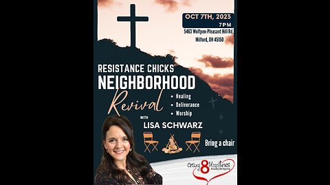 LIVE Resistance Chicks' Neighborhood Revival with Lisa Schwarz
