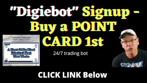 😎🎯👉Digiebot Automated Cryptocurrency Trading Software - Buy a Point Card 1st to Signup