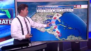 Tropical Depression 16 Forecast with Denis Phillips on Wednesday, October 4, 2017 (7PM)