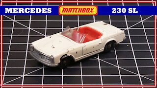 Matchbox #27D Mercedes 230SL - Restoration