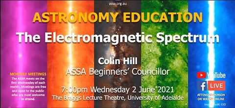 The Electromagnetic Spectrum | Astronomy Education by Colin Hill