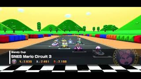 Mario Kart Tour - SNES Mario Circuit 3 Gameplay