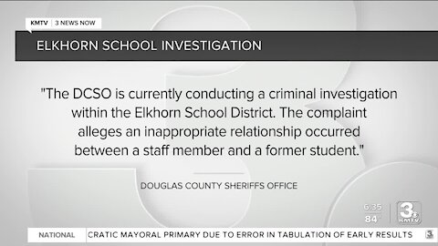 Douglas County Sheriff's Office: "Inappropriate relationship" between staff and former student