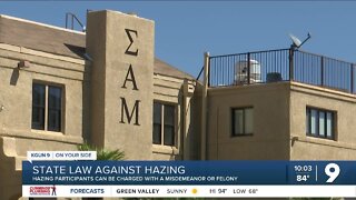 Arizona's first anti-hazing law goes into effect to criminalize hazing participants