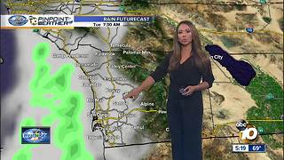 10News Pinpoint Weather with Meteorologist Angelica Campos