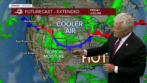 Denver weather: A nice cool down by the end of the week