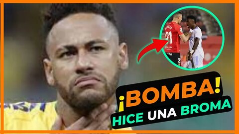 ¡OH MI! NEYMAR HIZO UNA BROMA - REAL MADRID ACTUALIDAD