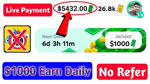 Live Payment Proof $1000 With Gamee Earning App | Make money online paypal.