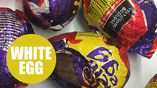 Sneaky shoppers tear open creme eggs in search for £1k white version