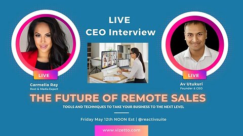 The Future Of Remote Sales 👨🏽‍💻 Tools And Techniques To Take Your Business To The Next Level 📈