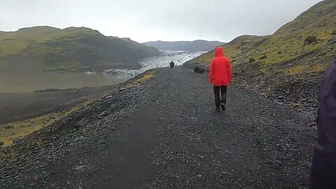 Solheimajokull glacier, Southcoast Iceland